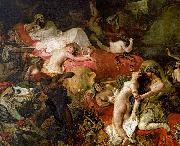 Eugene Delacroix The Death of Sardanapalus oil on canvas